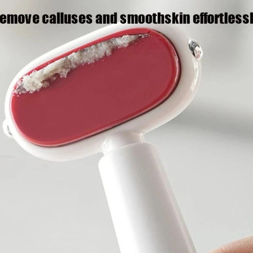 Double sided foot scraper - scraper, for