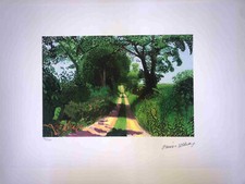 David Hockney Lithography off