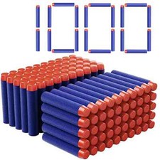 50pcs Blue Foam Bullets 7.2cm