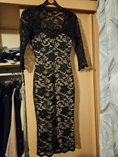 Amy Childs Black Lace Dress