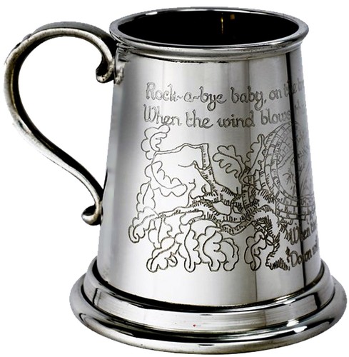 Quarter pint mug - rock, a