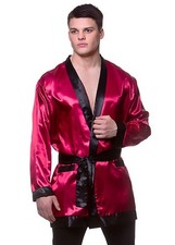 Mens Hugh Hefner Style Red