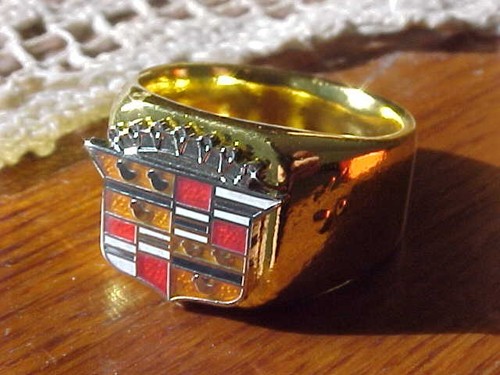 1950s cadillac crest logo - cadillac,