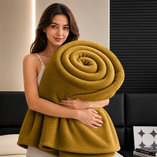 Fuzzy fleece blanket - fuzzy,