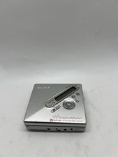 Sony Minidisc Player/Recorder Walkman MZ-N710 Silver working No Charger