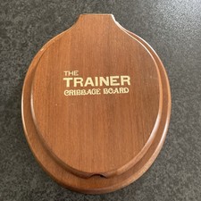 The Trainer Vintage Cribbage Board