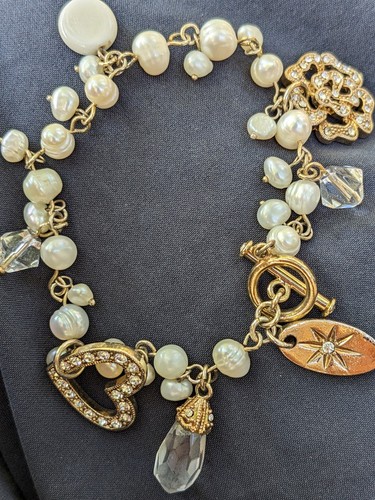 Monet genuine pearls chain - genuine,