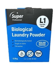 Biological Washing Powder For Laundry – 6.8 Kg – 154 Washes