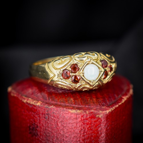 Vintage natural opal - opal, and