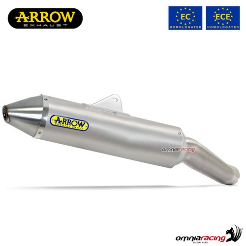 Arrow exhaust titanium