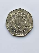1998 NHS 50p coin