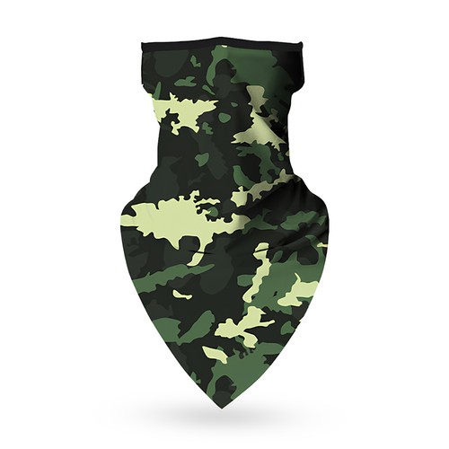 Bandana fabric face covering - bandana,