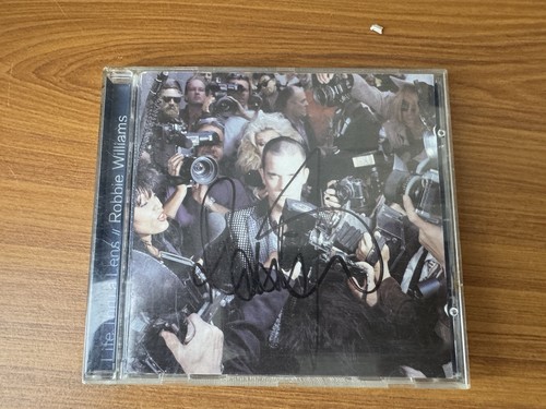 Robbie williams autographed - robbie,