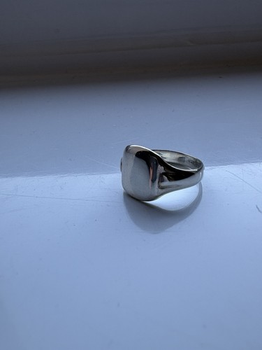 Vintage 925 silver signet - hg&s,