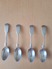 Four Antique Silver Plated