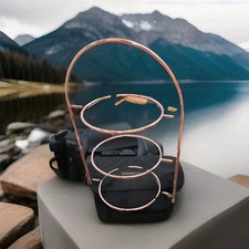 Vintage Copper Plated Afternoon Tea Cake & Sandwich Stand 3 Tiers