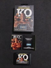 George Foreman's Ko Boxing Sega Megadrive Pal Multi Used Complete Read