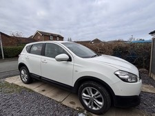 12mMOT Nissan Qashqai Acenta Pure Drive DCI 2WD(110) 2012 Diesel White Llandudno