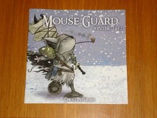 MOUSE GUARD WINTER 1152 BOOK 1 DAVID PETERSEN ASPEN 1ST PRINT 1-932386-60-2