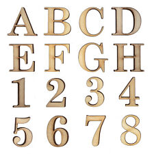 Wooden Letters Large Small Georgia Bold 2cm-40cm 4mm Thick MDF Craft Extra Large
