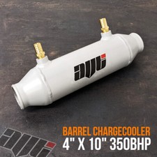 AVT 4 x 10" Barrel Chargecooler / Water / Liquid to Air Turbo Intercooler 350bhp