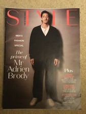 SUNDAY TIMES STYLE MAGAZINE - 20 MARCH 2022 - ADRIEN BRODY - LUCIEN IN LONDON