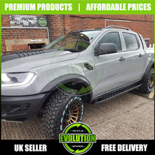 Black Side Steps Bars Running