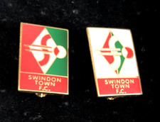SET OF 2 SWINDON TOWN OLD