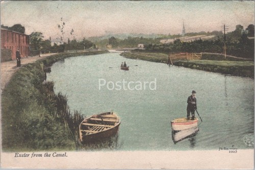 Devon postcard exeter - devon,