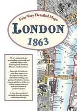 London Street Maps 1863 by