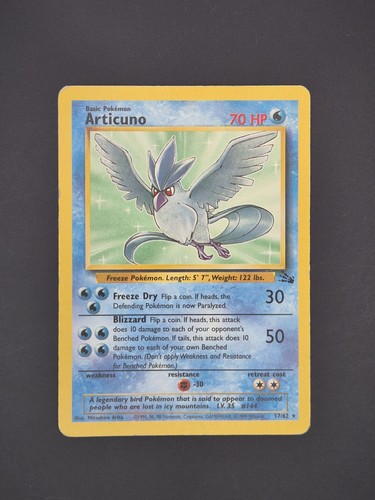 Articuno rare fossil - articuno,