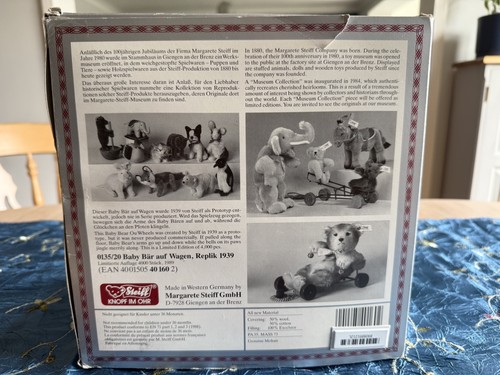 Steiff baby bear wheels - baby,