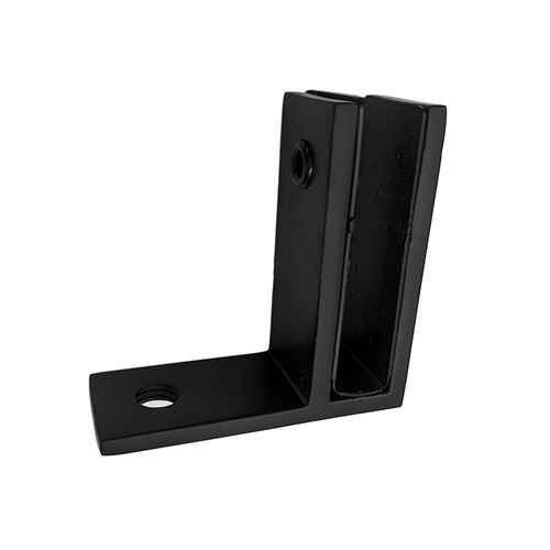 Wall glass railing clamp - wall-to-glass,