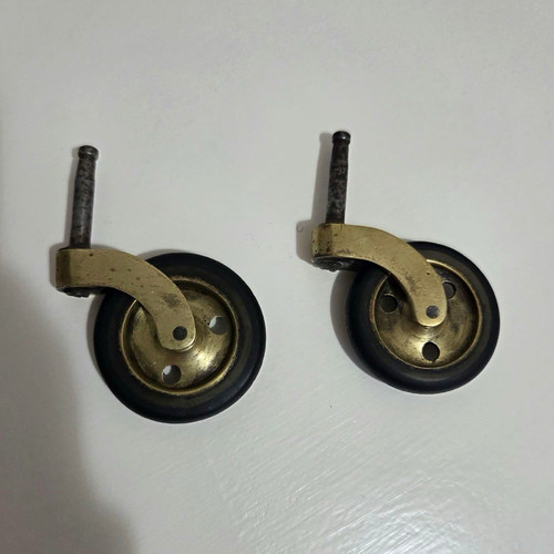 Antique vintage swivel stem - 2x,