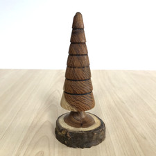 Carved Wooden Tree Sculpture