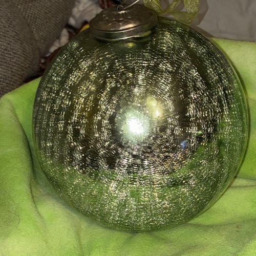 Kugel green mercury - kugel, glass