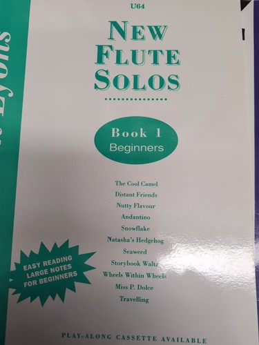 New flute solos book - flute, 1