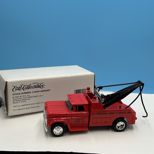 Ertl red chevy tow - tow, truck