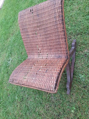 Wicker gout stool child - wicker,