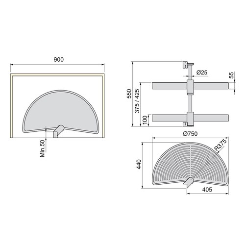 Kitchen magic corner unit - magic,