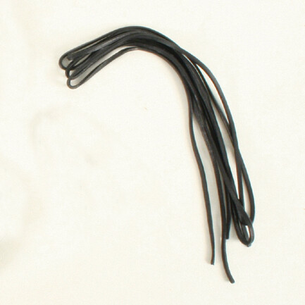 Replica black leather laces - replica,