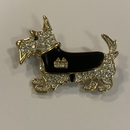 Scottie dog pin brooch - scottie, vintage