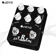 JOYO Extreme Metal Guitar Pedal Low-Mid-High Gain Boost Distortion Effect Pedal