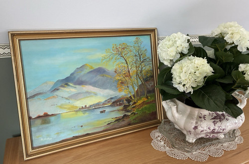 Vintage autumn landscape - autumn,