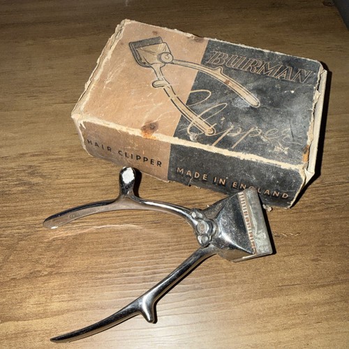 Burman vintage hair clippers - burman,