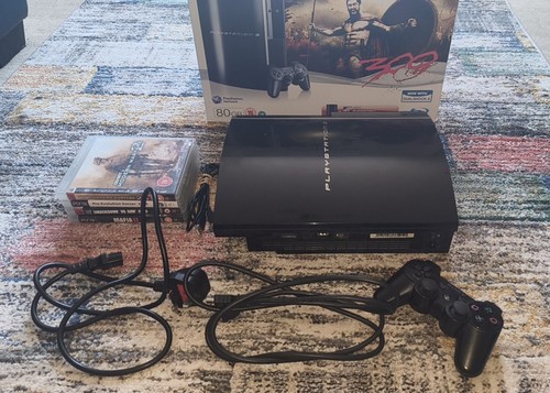 Sony ps3 console 80gb - ps3, black