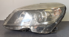 2010 MERCEDES CLC W203 COUPE PASSENGER LEFT HEADLIGHT A2038205959 BROKEN