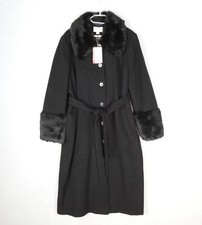 Monsoon Wool Blend Coat Womens