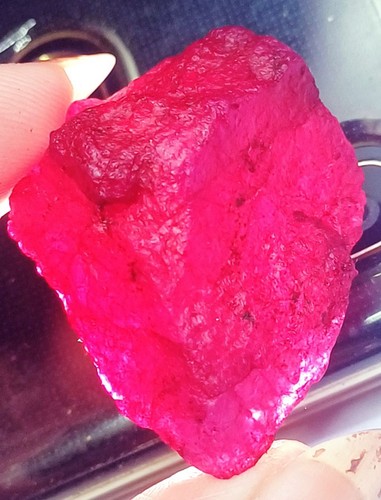 Natural red beryl - natural,