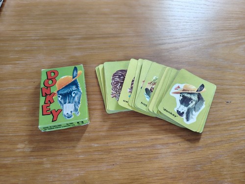 Vintage donkey card game - vintage,